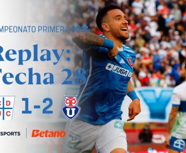 TNT Sports Replay | Universidad Católica 1 - 2 Universidad de Chile | Fecha 28