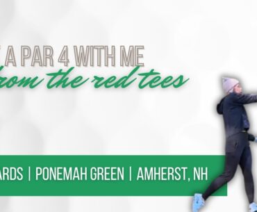 Golf Girls: Play a Par 4 with a Beginner Golfer  from the Red Tees #golf #golfgirl #par4