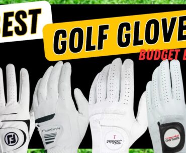 BEST Golf Gloves for the Money 2024! Golf on a Budget.