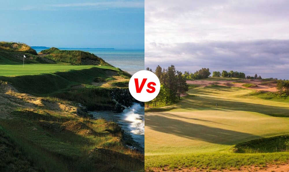 Sand Valley vs. The American Club