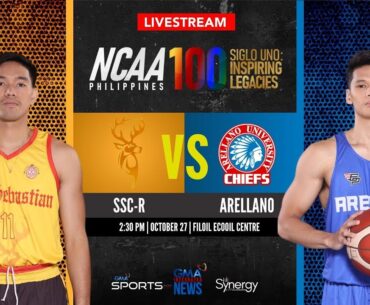 SSC-R vs Arellano (Men’s Basketball) | NCAA Season 100 - Replay