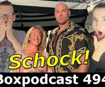 Boxpodcast 494 – Tyson Fury enthült Baby-Drama vor dem Kampf gegen Oleksandr Usyk!