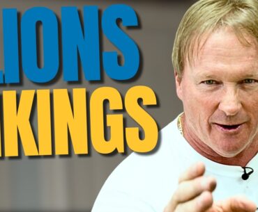 Lions vs Vikings, NICEY & Gruden's Grinders NFL & CFB - Episode 7