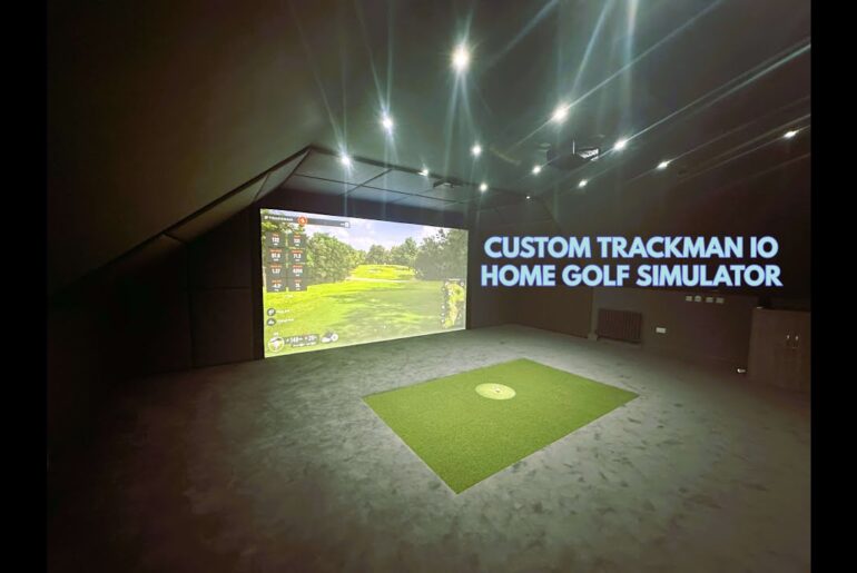 Another Trackman io Golf Simulator Installation!!!