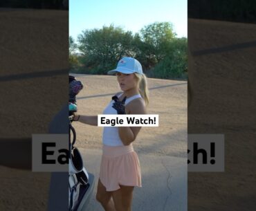 Eagle watch 👀 #golf