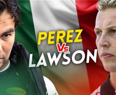 Sergio Perez VS Liam Lawson!