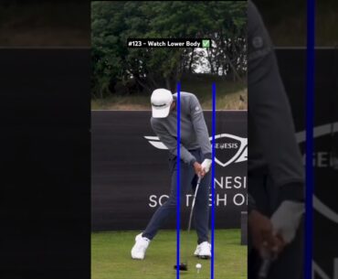 Head vs. Lower Body Movement (Golf Swing)