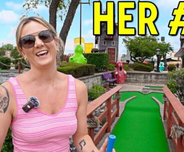 Elisha's ALL TIME FAVORITE Mini Golf Course! + HUGE ANNOUNCEMENT!