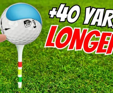 This Online Golf Ball Claims to Go 40 YARDS LONGER Than A PRO-V1!?