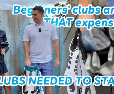 I want to start golfing ... which clubs do I REALLY NEED? (Golf for beginners)