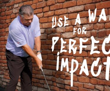 Using a Wall to Improve Impact - John Hughes Golf