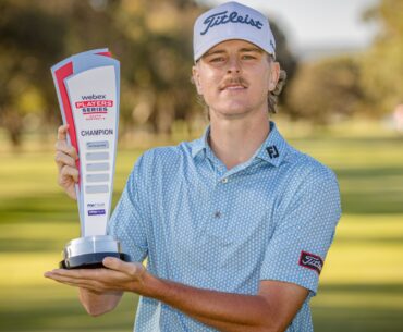 Course record helps Buchanan claim Webex Players Series South Australia