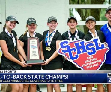 May River crowned back-to-back girls golf state champs