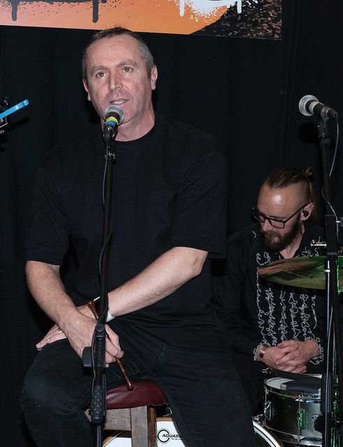 Kevin Cogley sang The Night Visiting Song during the Guinness Singing and Swinging Pubs in Wexford Golf Club on Thursday evening. Pic: Jim Campbell