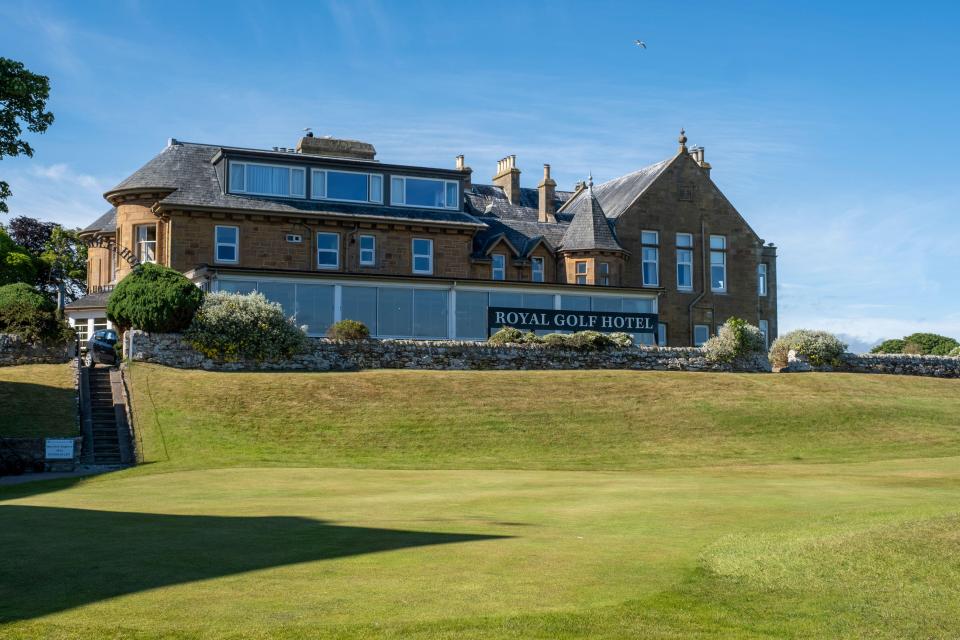 The Royal Golf Hotel overlooks both of the club's courses