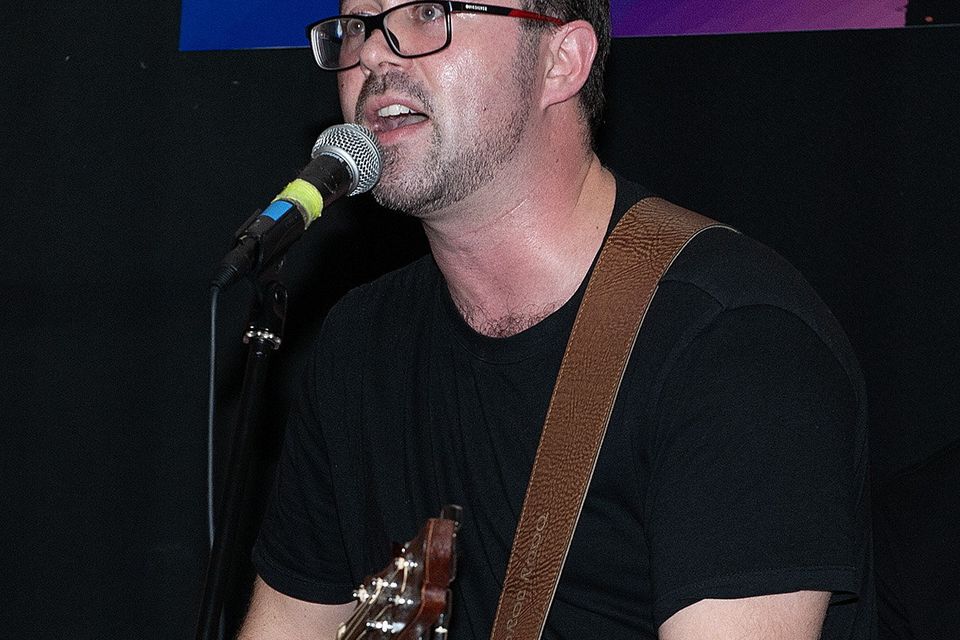 The Times They Area a Changing was sung by David Joyce during the Guinness Singing and Swinging Pubs in Wexford Golf Club on Thursday evening. Pic: Jim Campbell