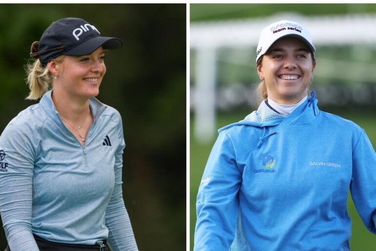 Steph Kyriacou, Cassie Porter, LPGA, Australian golf, Australian Open golf