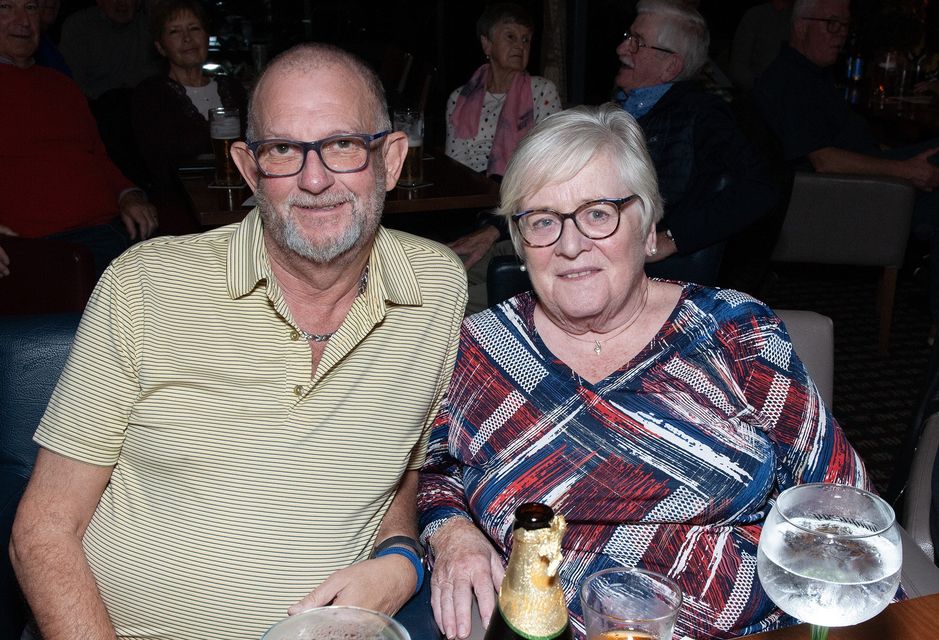 At the Guinness Singing and Swinging Pubs in Wexford Golf Club on Thursday evening were Larry and Kathleen Murphy. Pic: Jim Campbell