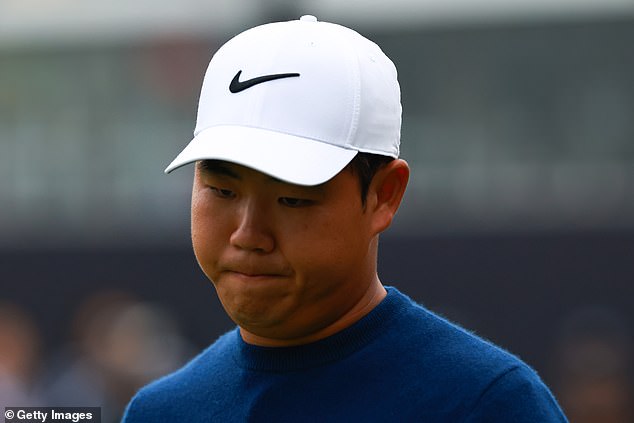 PGA Tour star Tom Kim apologized after reports claimed he damaged his locker