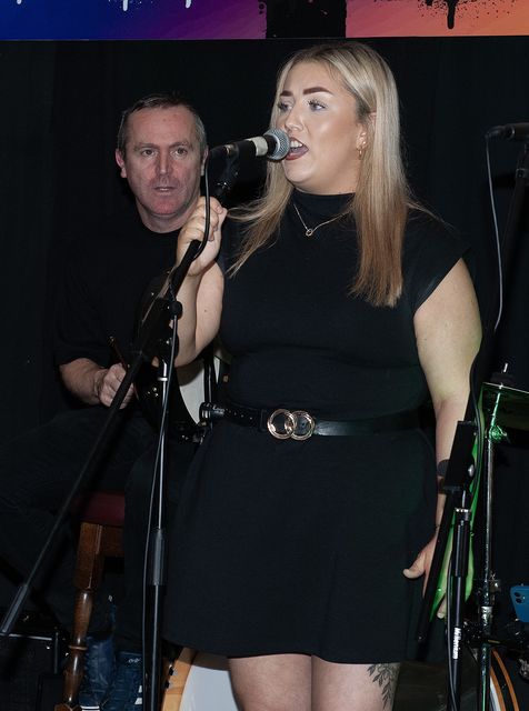 Nothing You Can Take From Me was sung by Evey Roche during the Guinness Singing and Swinging Pubs in Wexford Golf Club on Thursday evening. Pic: Jim Campbell