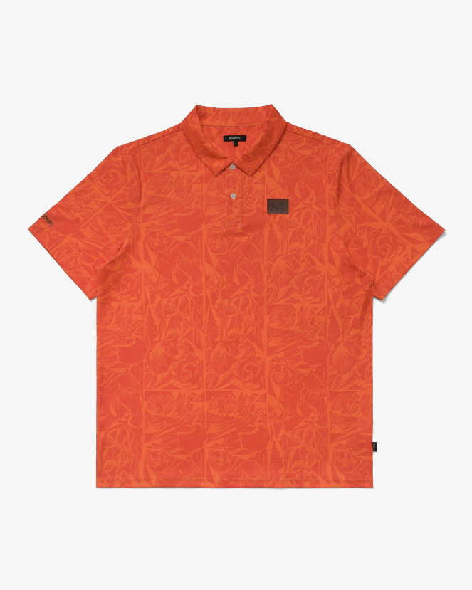 Malbon Golf Wild Life Performance Polo