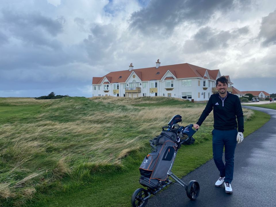 Ben Ramage relished the chance to play the historic course which has hosted The Open four times