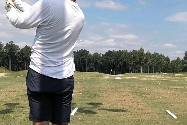 Trying to hit more controlled wedge shots. Any tips appreciated