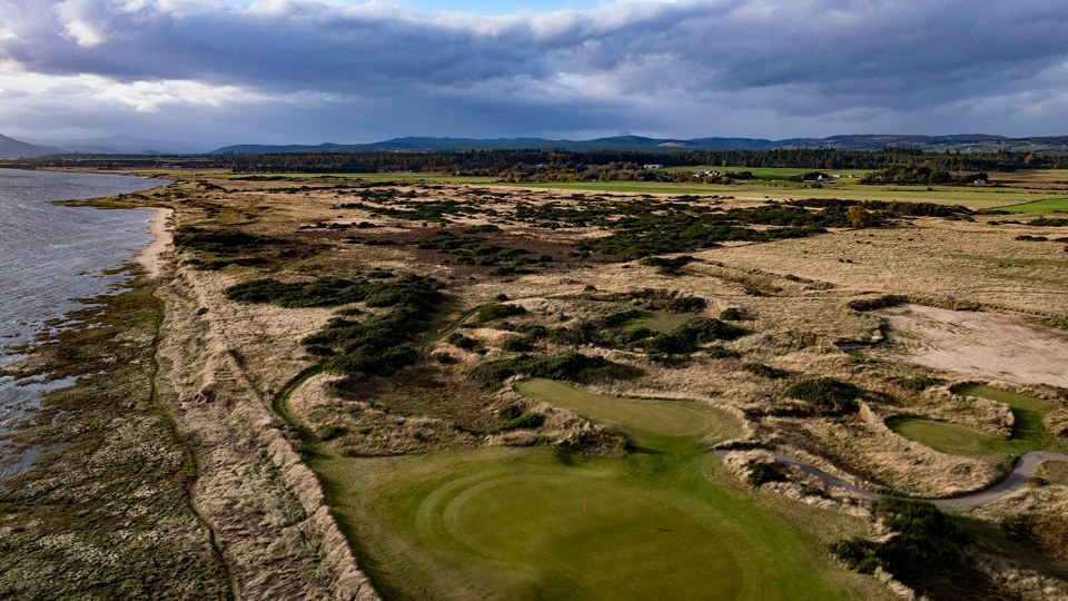 The new land for the new holes for the Struie Course and potential nine-holer