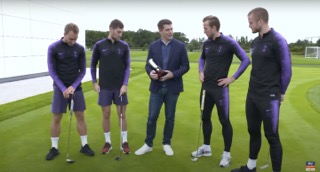 Kane and Dier were once teammates in a fun golf challenge at Spurs, but lost