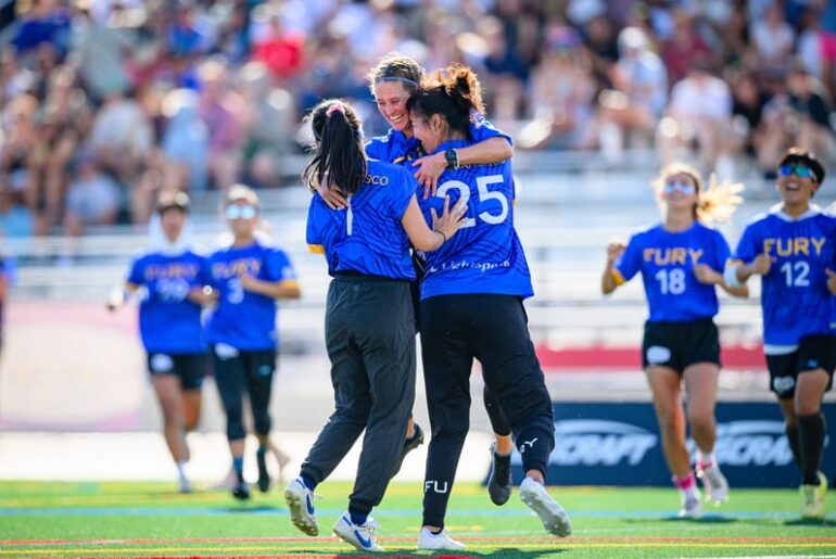 San Francisco Fury are 2024 Women's Division National Champions!