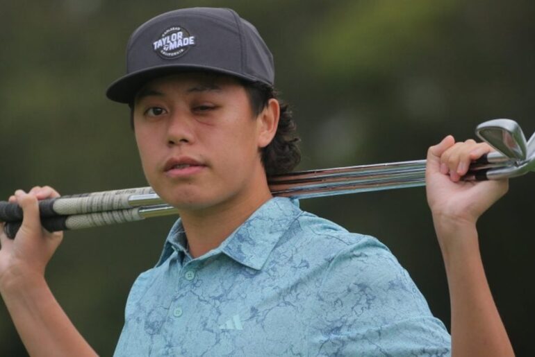 Rising Australian golf star loses sight in one eye after being struck by ball