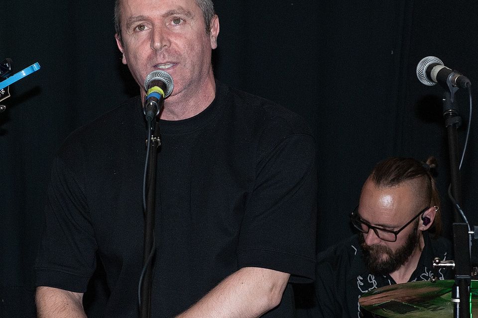 Kevin Cogley sang The Night Visiting Song during the Guinness Singing and Swinging Pubs in Wexford Golf Club on Thursday evening. Pic: Jim Campbell