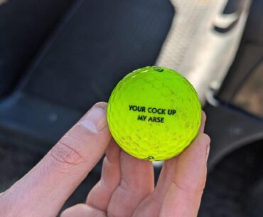 Since we’re posting found balls