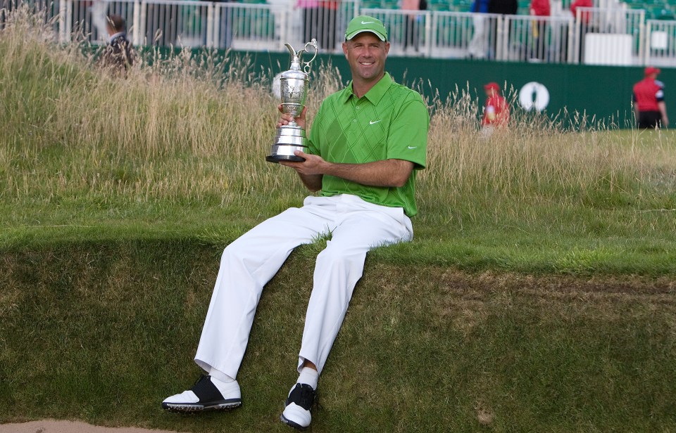 Stewart Cink won the Open and the Claret Jug at Turnberry in 2009