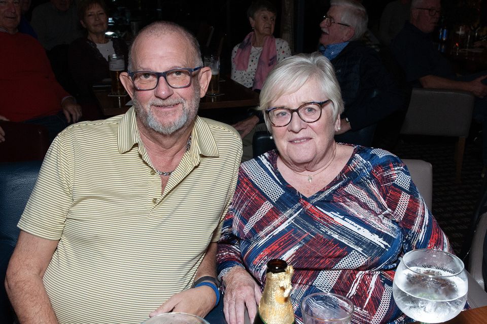 At the Guinness Singing and Swinging Pubs in Wexford Golf Club on Thursday evening were Larry and Kathleen Murphy. Pic: Jim Campbell