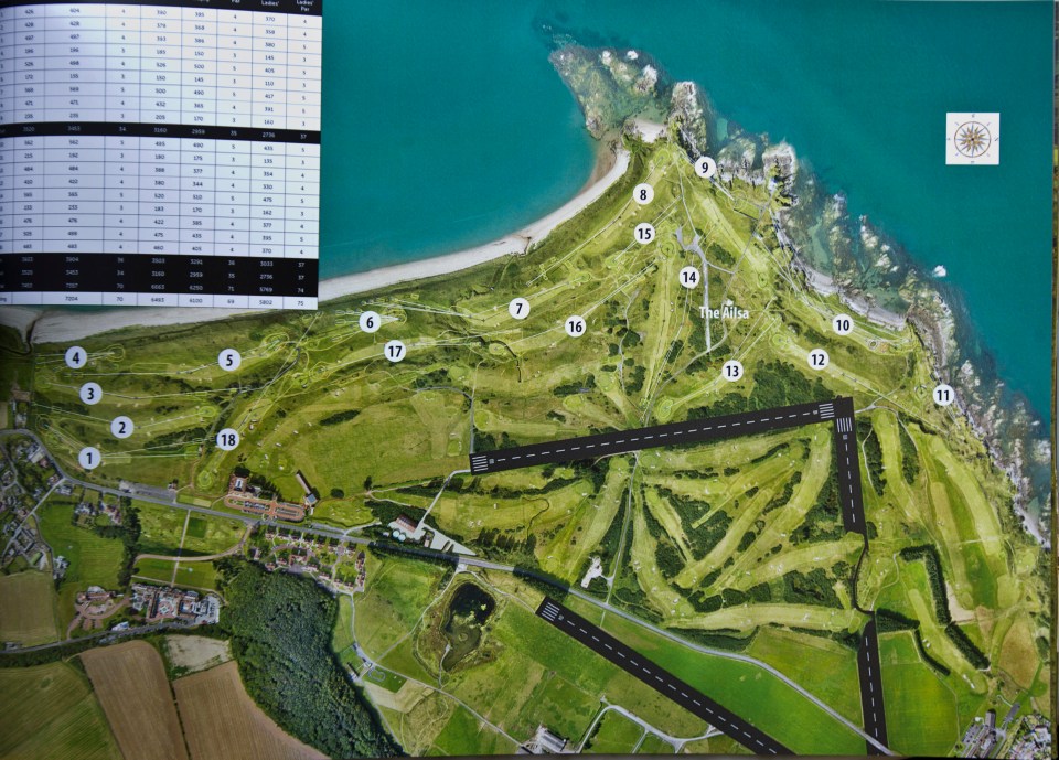 Turnberry hasn't hosted the Open since 2009 but is undergoing a £1.5m revamp after the first in 2015 (above)