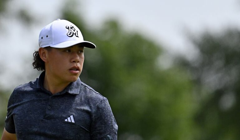 Jeffrey Guan: Australian golfer vows to ‘be back’ after freak accident leaves him blind in one eye