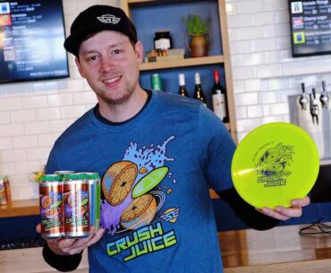 disc golf craft beer mast landing