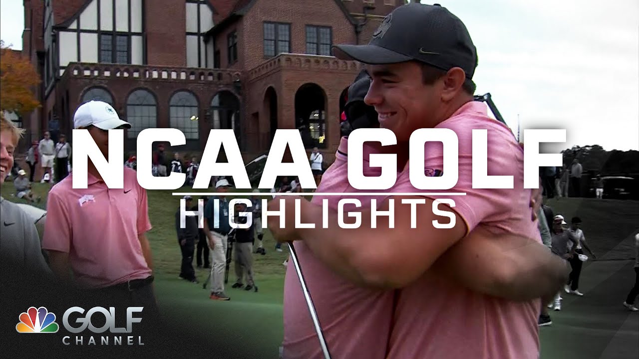 NCAA Golf Highlights: East Lake Cup, Round 1 | Golf Channel - YouTube