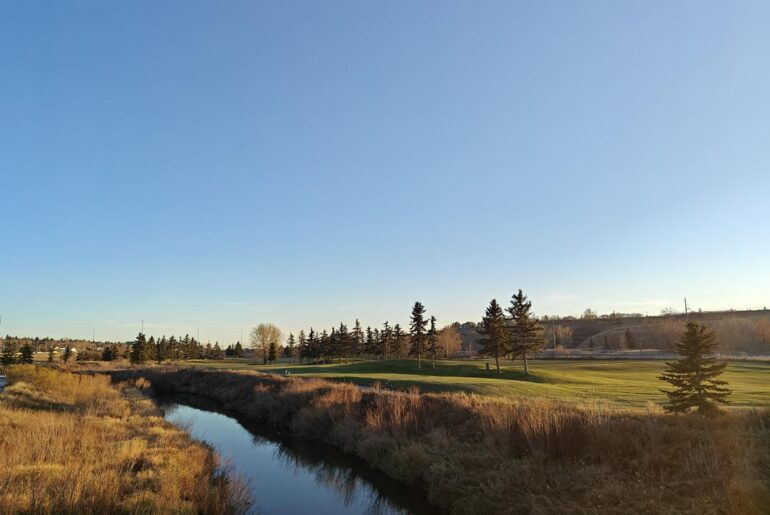 $21 Winter golf - She said "play as many holes as I wanted".